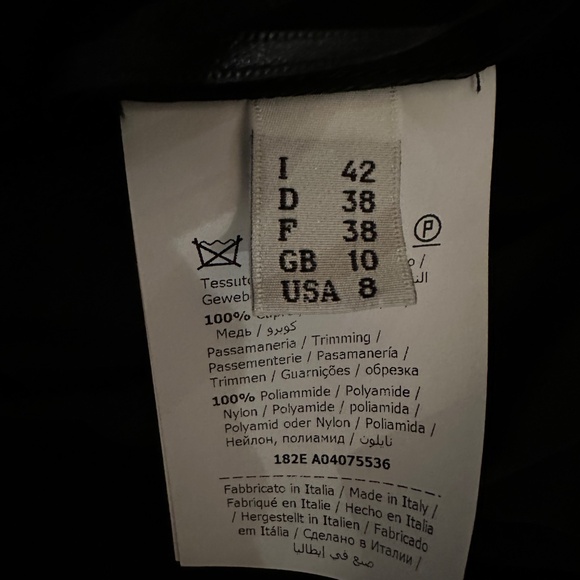 Moschino couture designer midi slip black dress US8 / GB10 - Picture 6 of 6